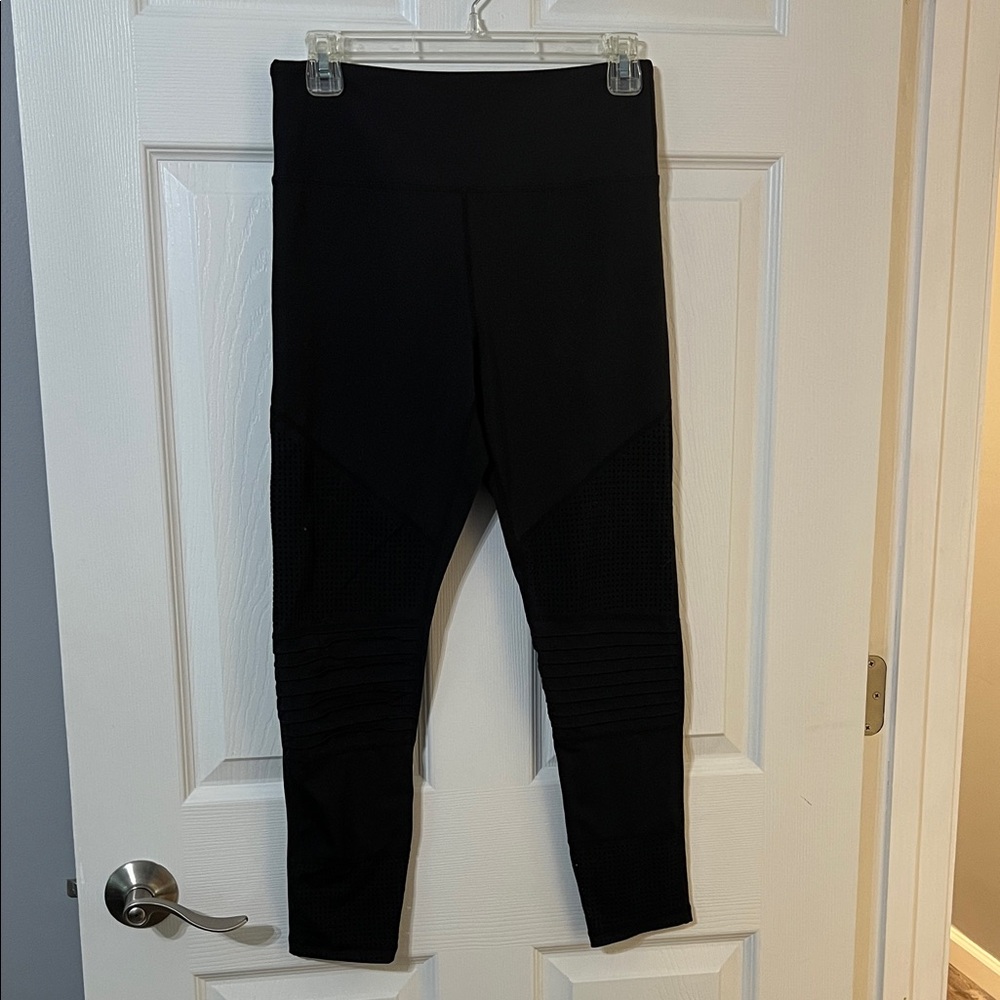 Zyia black moto light n tight leggings